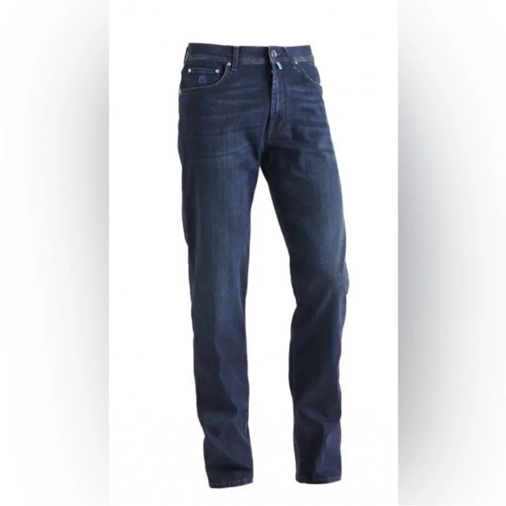 Belvest Men's Dark Blue Jeans, size 34